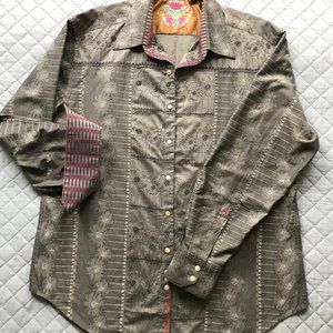 Men's Robert Graham Shirt, size XL